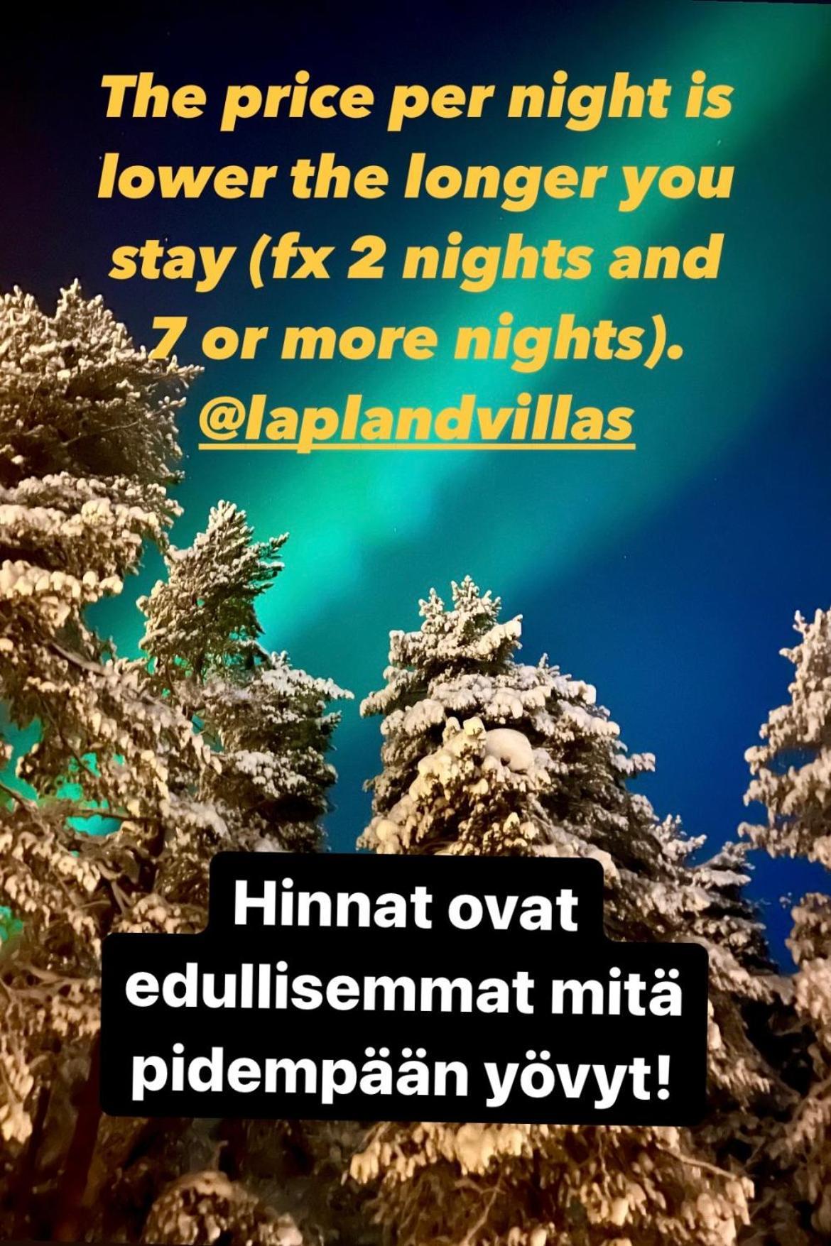 Villa Saarua By The Slopes Ski In, Family & Bike Park, Hike Trails, National Park, Wifi - Lapland Villas Ruka Buitenkant foto